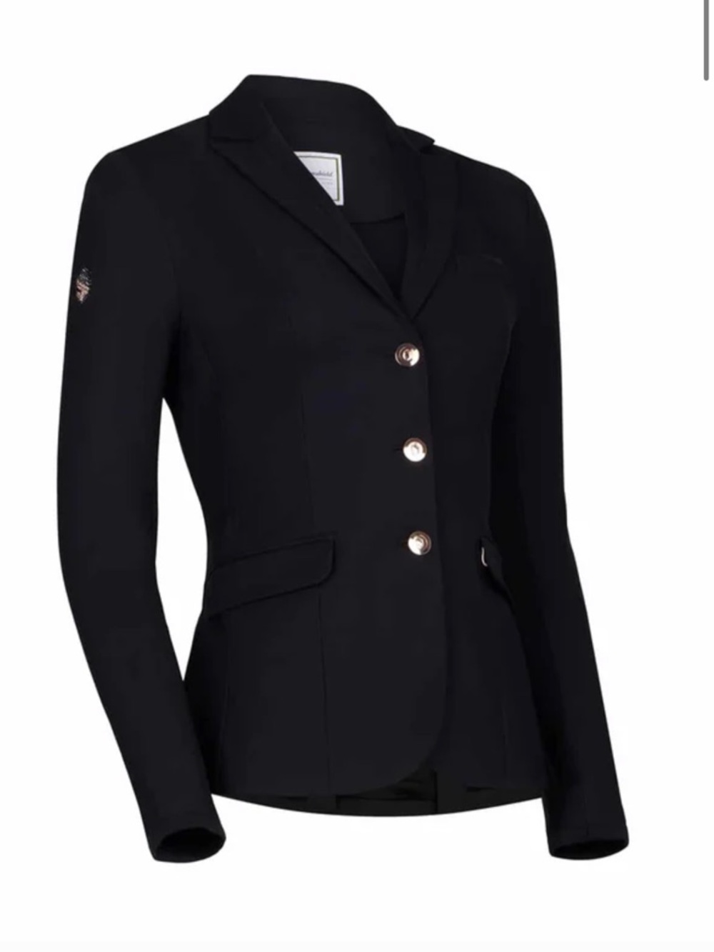 Samshield Equestrian Louisa Show Jacket - Black/Rose Gold